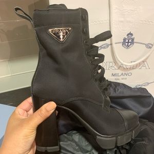 Prada nylon boots